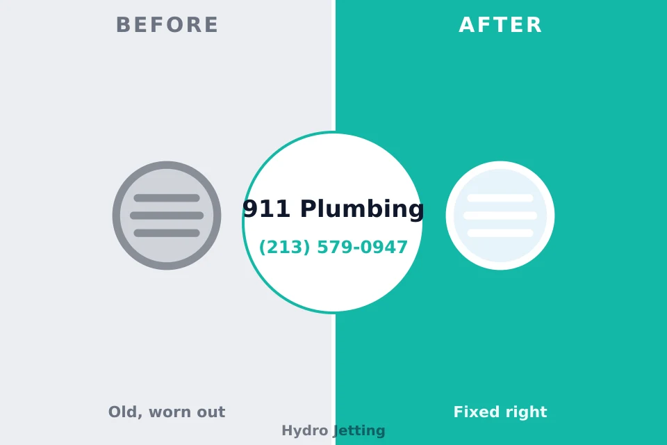 Before and after: plumbing company West Branch, IA